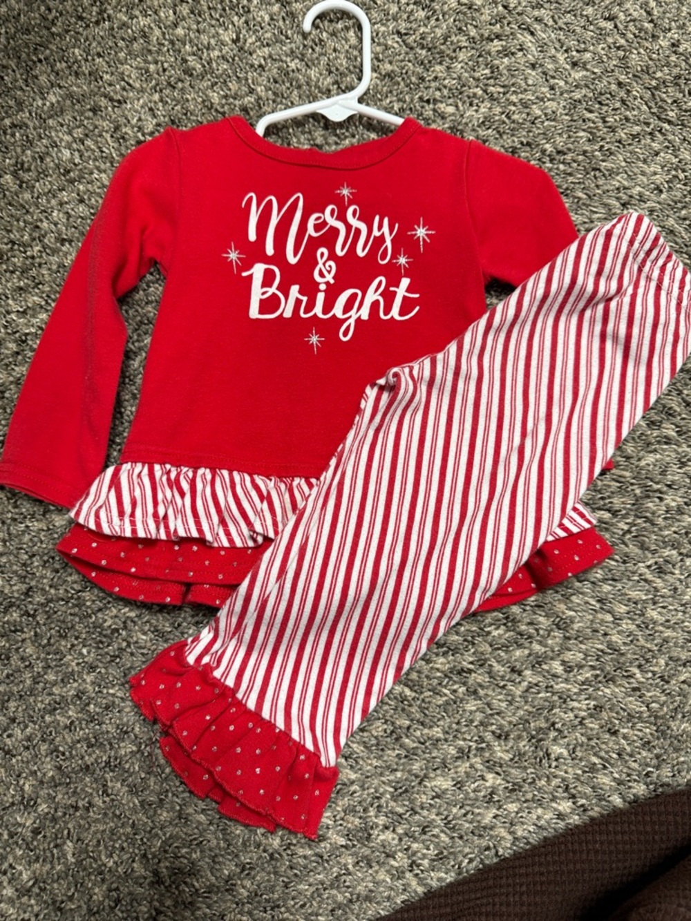 Kids Merry & Bright Red Holiday Set 24 months